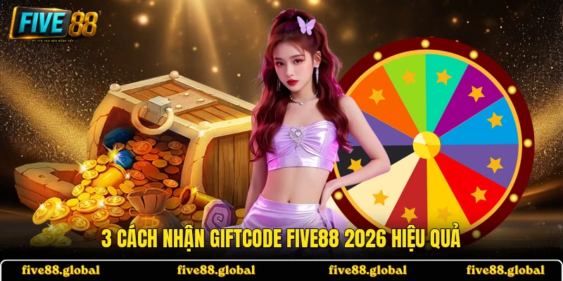 3 cách nhận Giftcode FIVE88 2026 hiệu quả