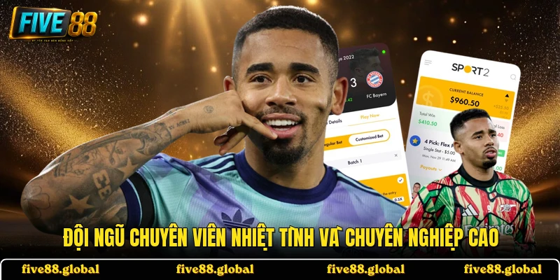 Đội ngũ chuyên viên nhiệt tình và chuyên nghiệp cao